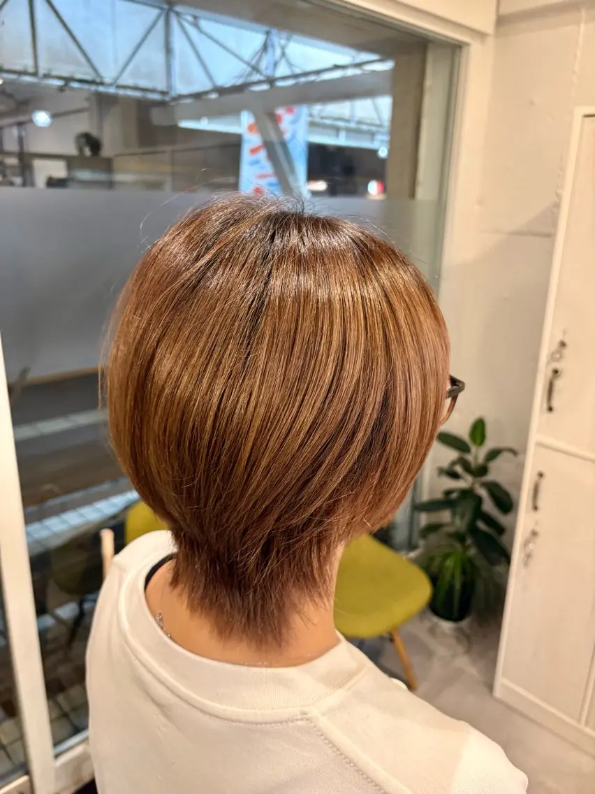 ショート 🥨伊藤みやこ🥨 カットモデル🌈のヘアスタイル