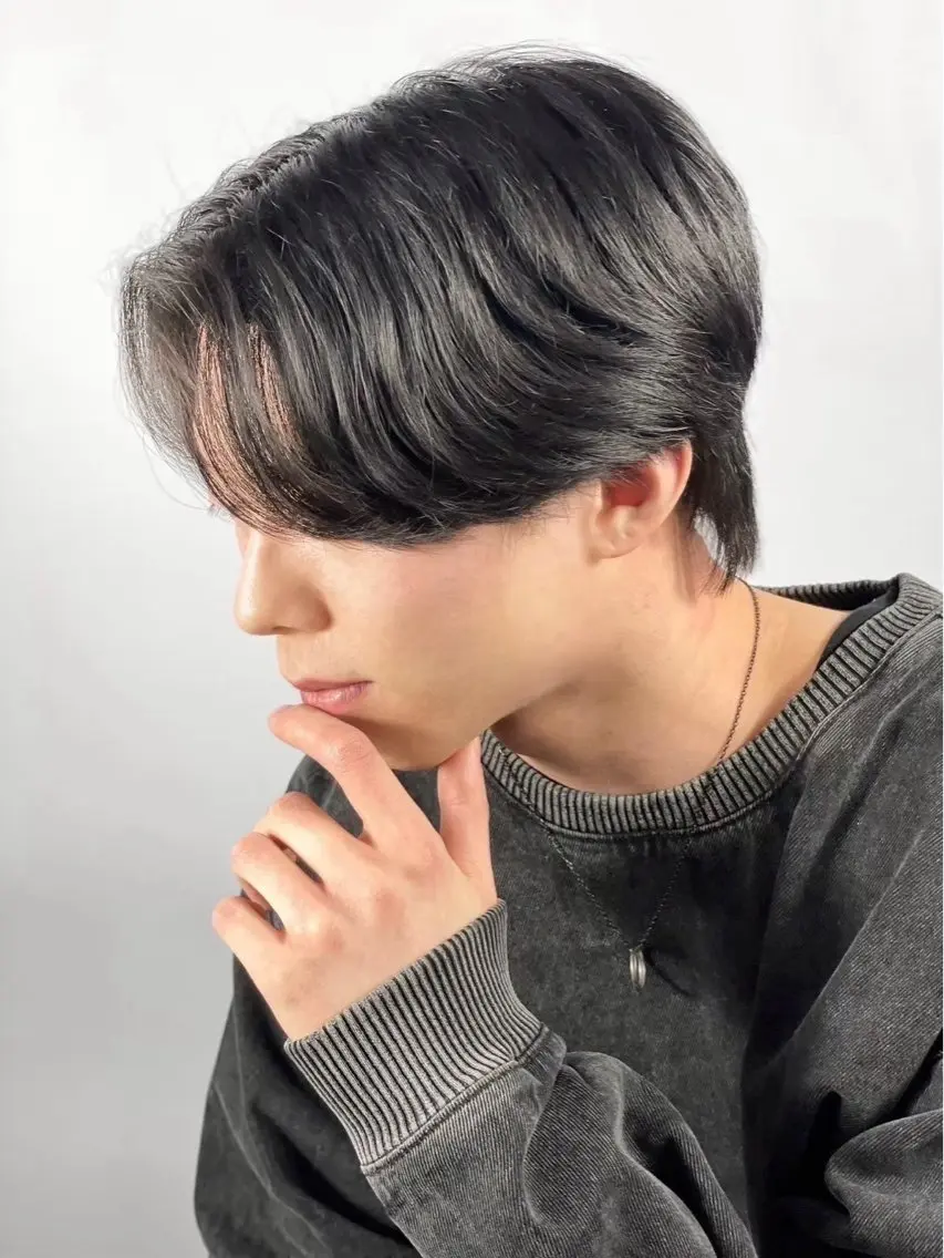 セミロング パーマ ヘアアレンジ メンズ ⚡️メンズ特化⚡️ 倉林 隼大のヘアスタイル