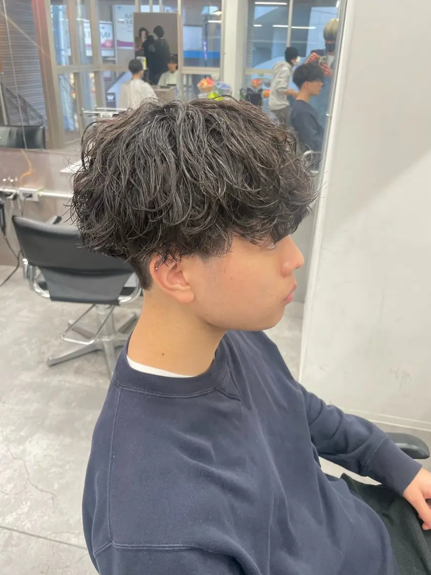 パーマ メンズ カット パーマ 町田エリアＮｏ．１/ パーマ特化/太田京希のヘアスタイル