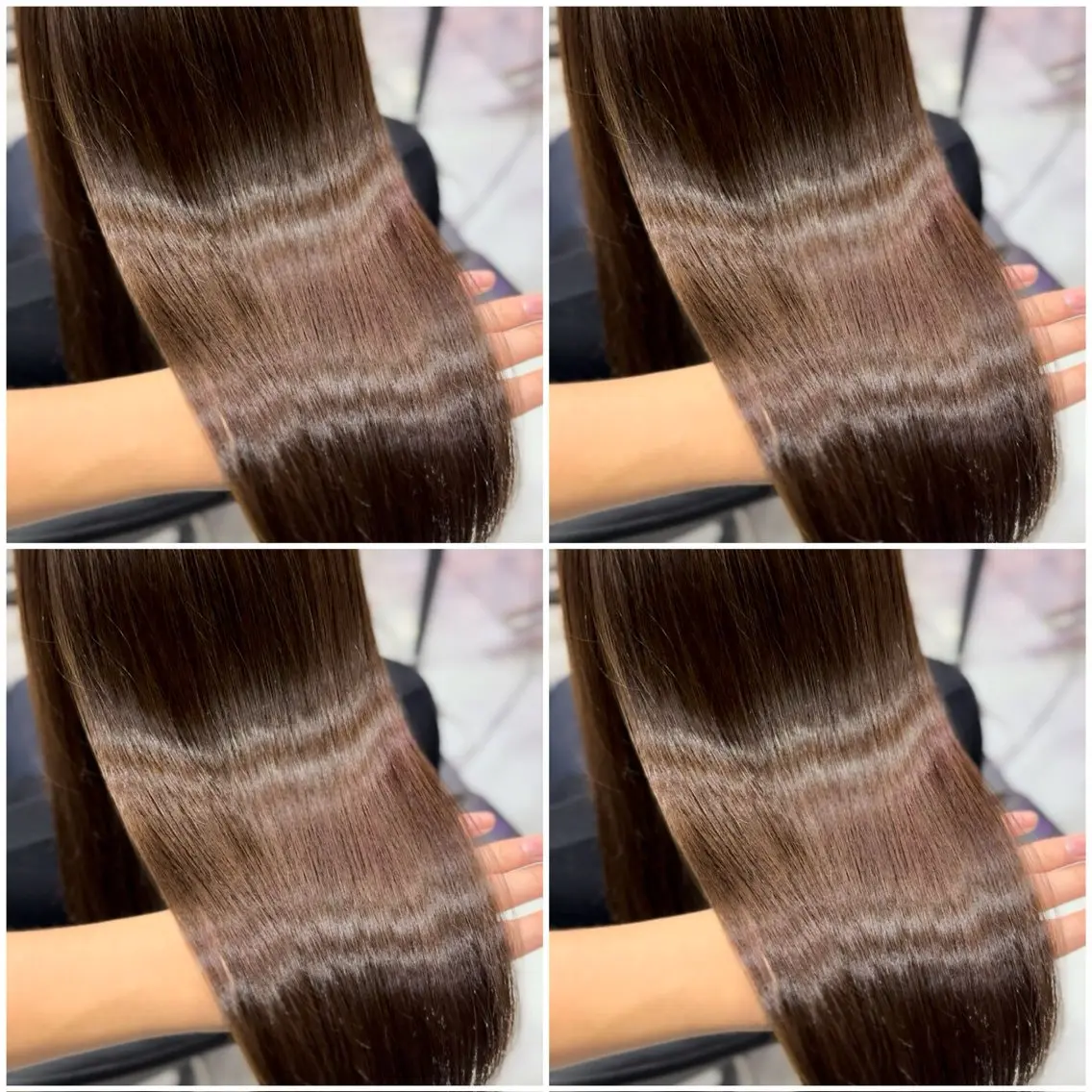ロング カラー 髪質改善 艶髪矯正 エクステ かいり✂️のヘアスタイル