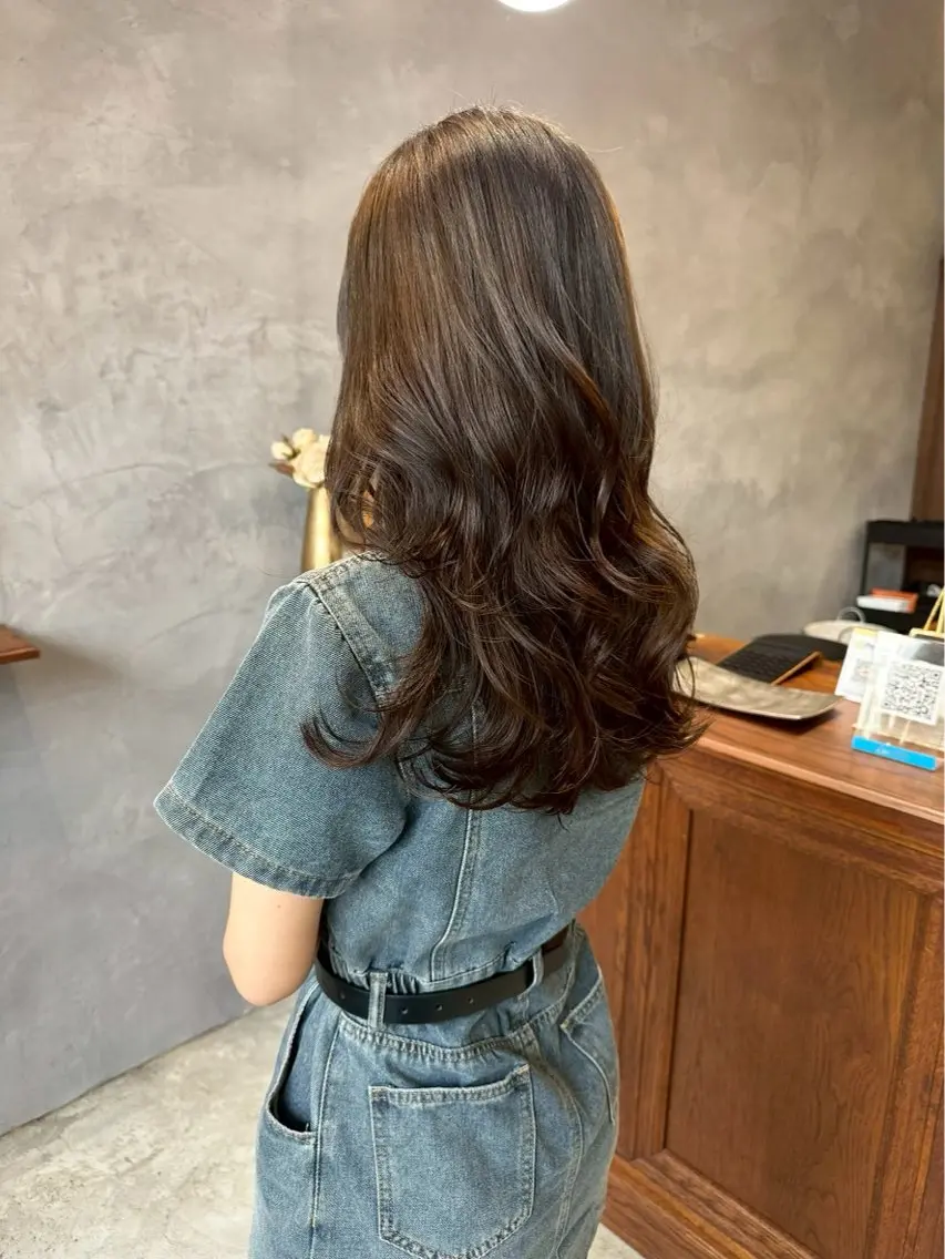 ロング カラー 生駒 竜成のヘアスタイル