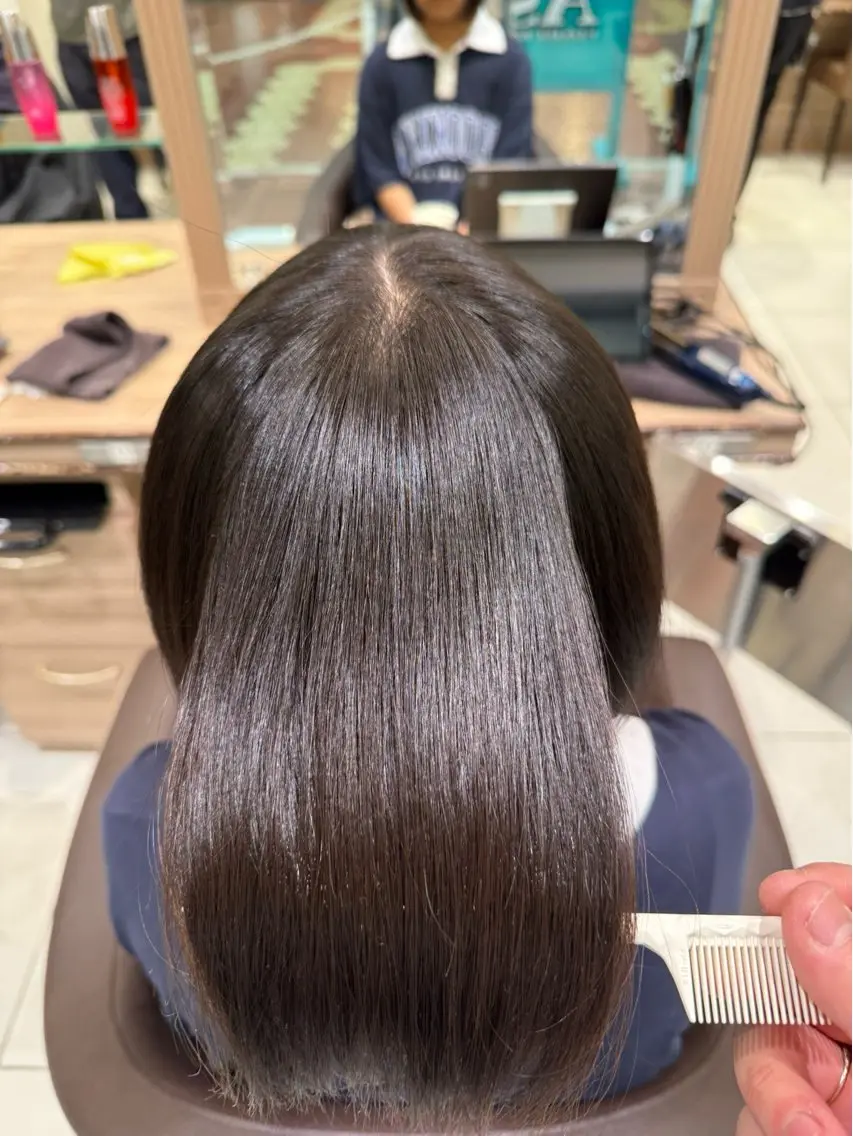 パーマ 縮毛矯正 🦄ブリーチ特化‼️ Ash小岩YUTAのヘアスタイル