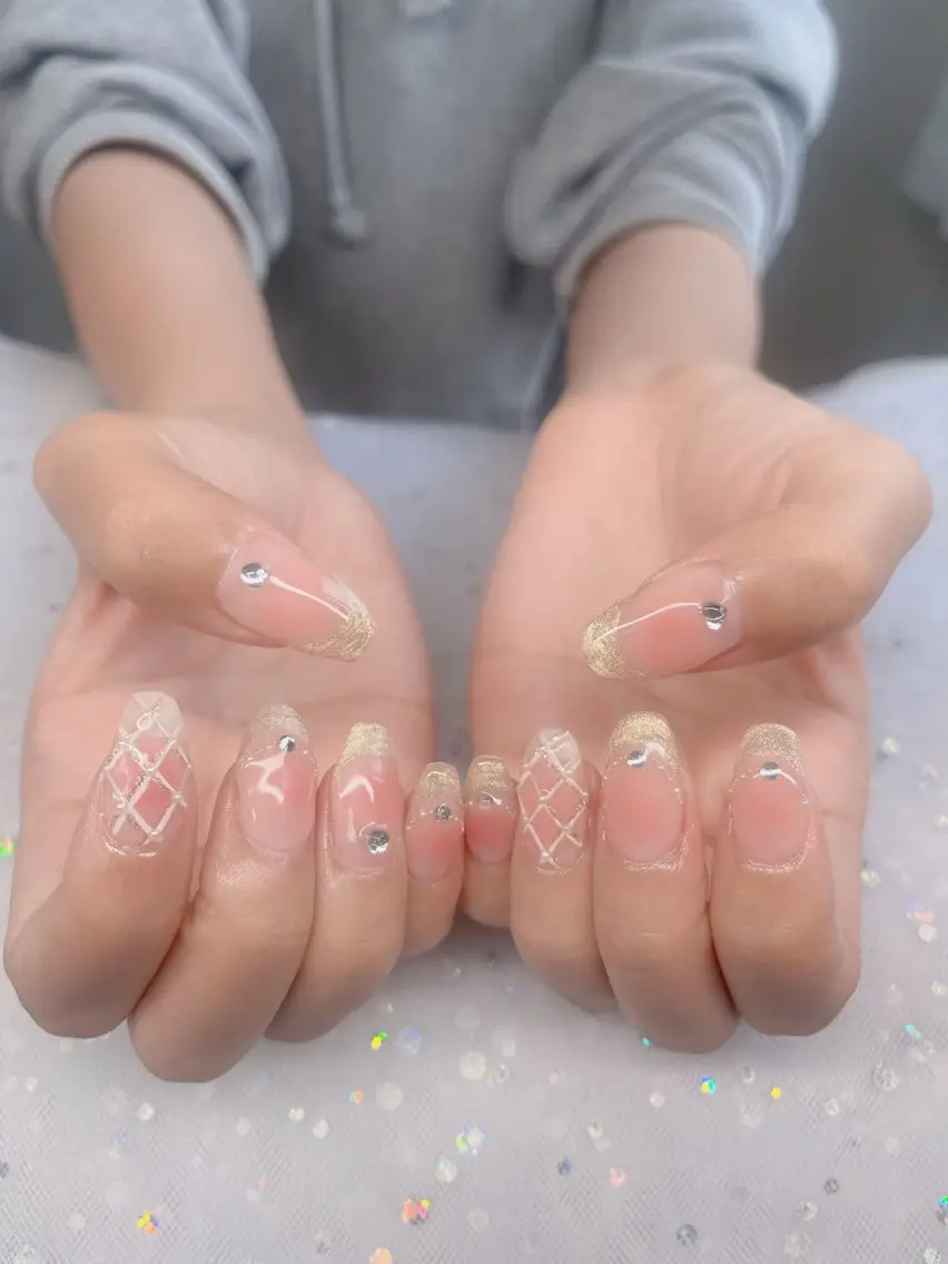 ネイル ハイネイル 自宅サロンのネイルデザイン