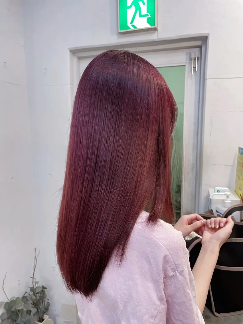 ロング カット ヘアカラー トリートメント 【髪質改善・美髪 矯正】🌟だいち🌟のヘアスタイル