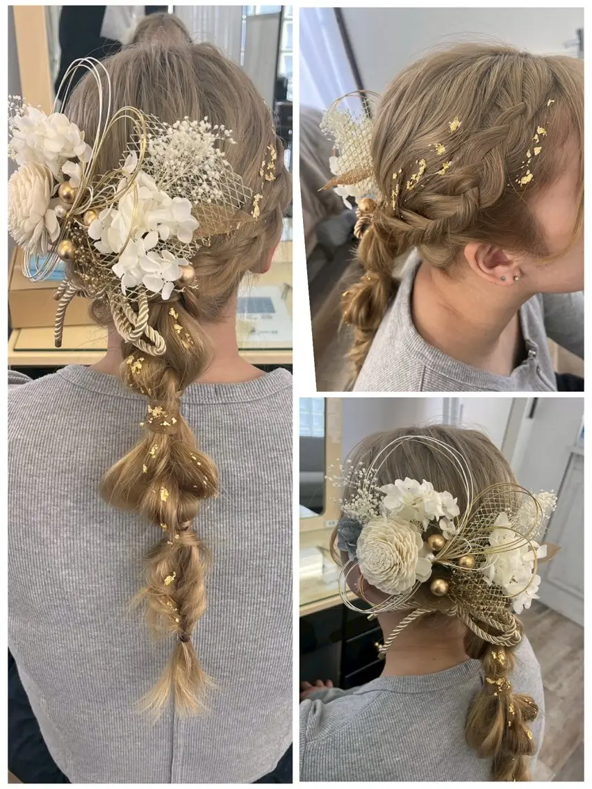 ヘアセット ラムーン アイラッシュ&ヘアメのマツエク・マツパデザイン