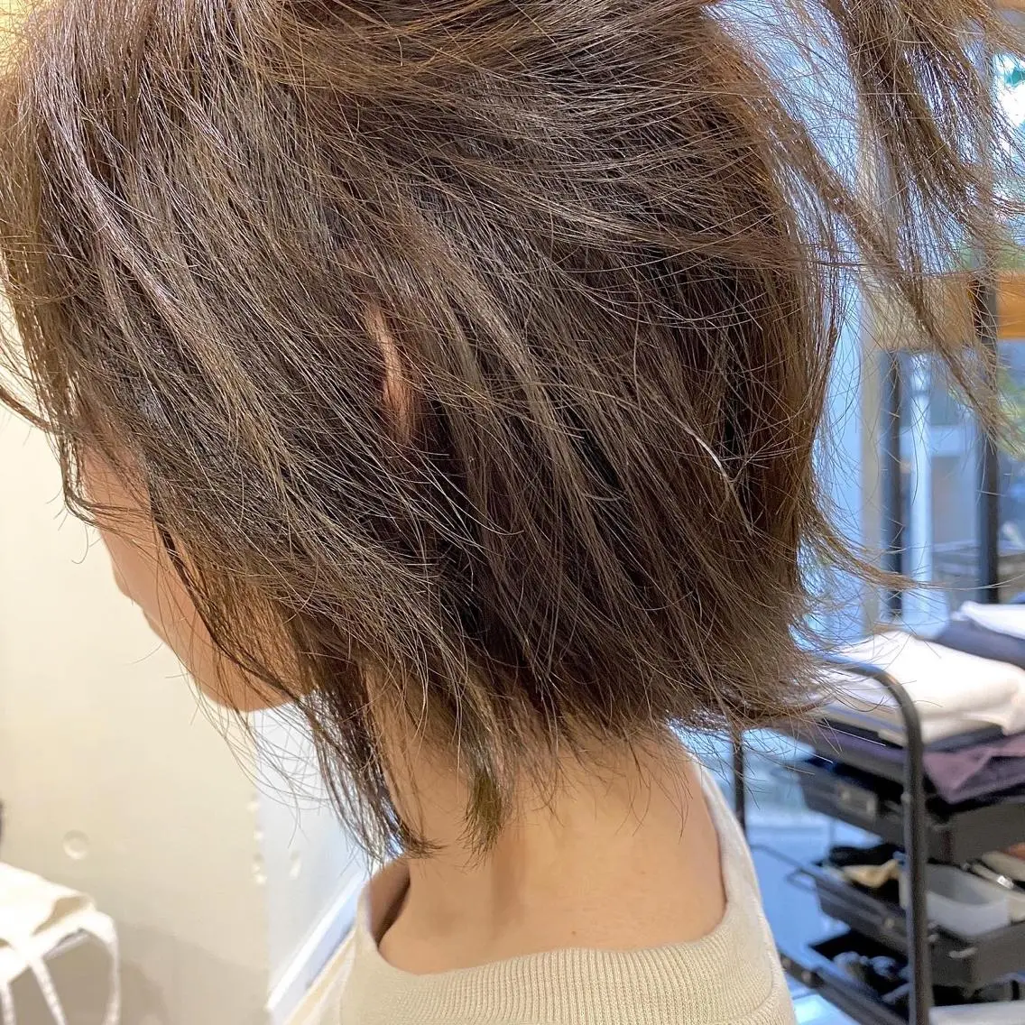 ショート カラー ヘアアレンジ 【ダメージレス施術】 【透明感】北村 拓也のヘアスタイル