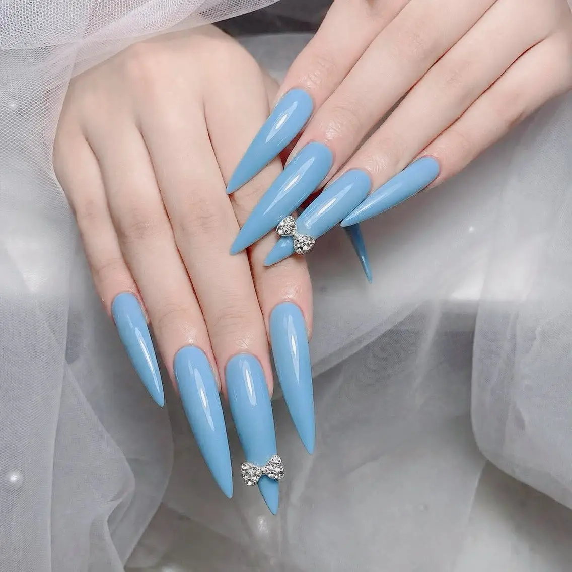 ネイル アートネイル 韓国ネイル 持ち込み ワンホンネイル ハンドネイル Lenie Nail Salonのネイルデザイン