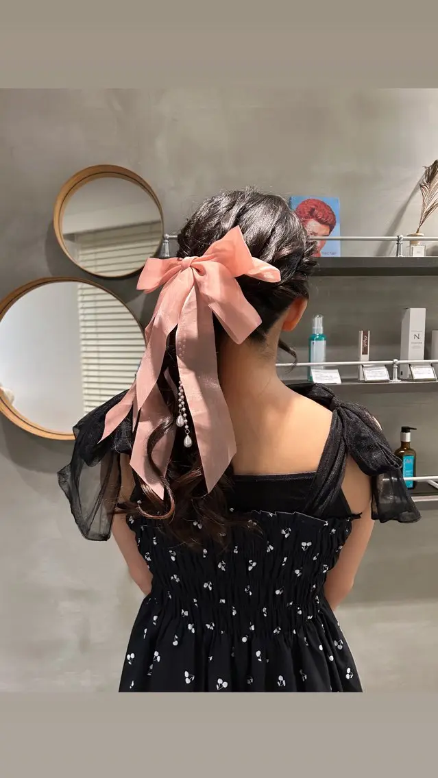 ロング ヘアアレンジ タナカ カナ🫧のヘアスタイル