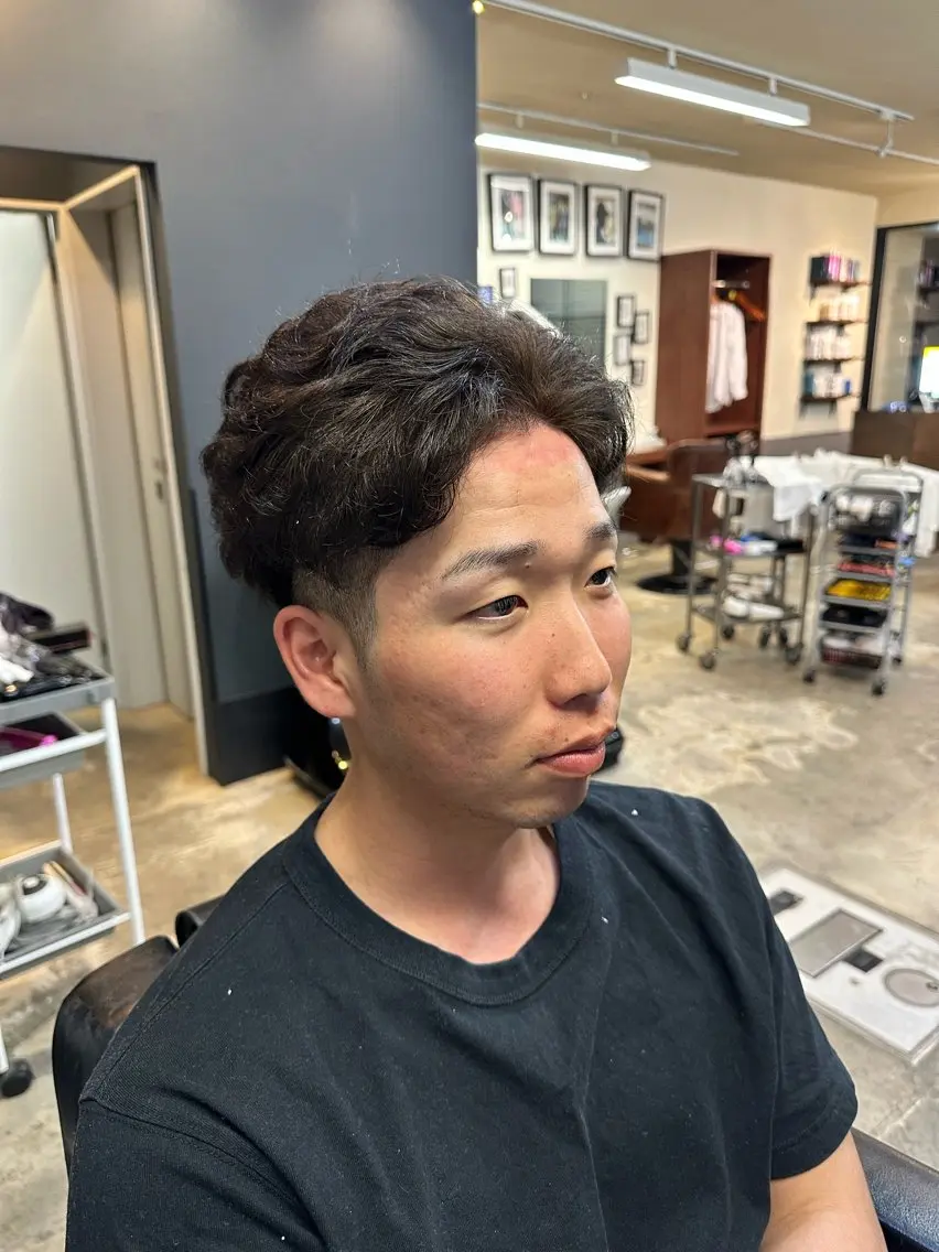 ショート メンズ カット 江島 浩紀のヘアスタイル
