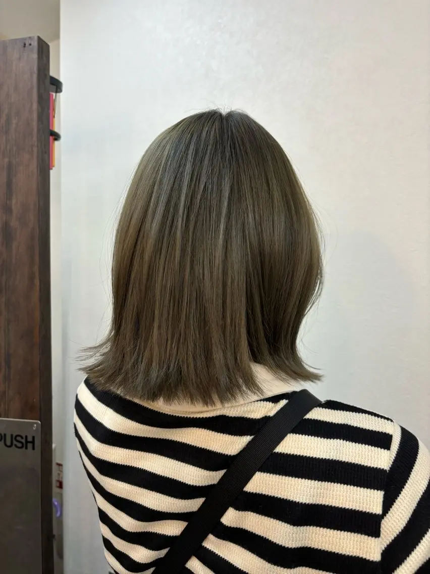 カラー ベージュカラー オリーブベージュ Rune 🫧のヘアスタイル