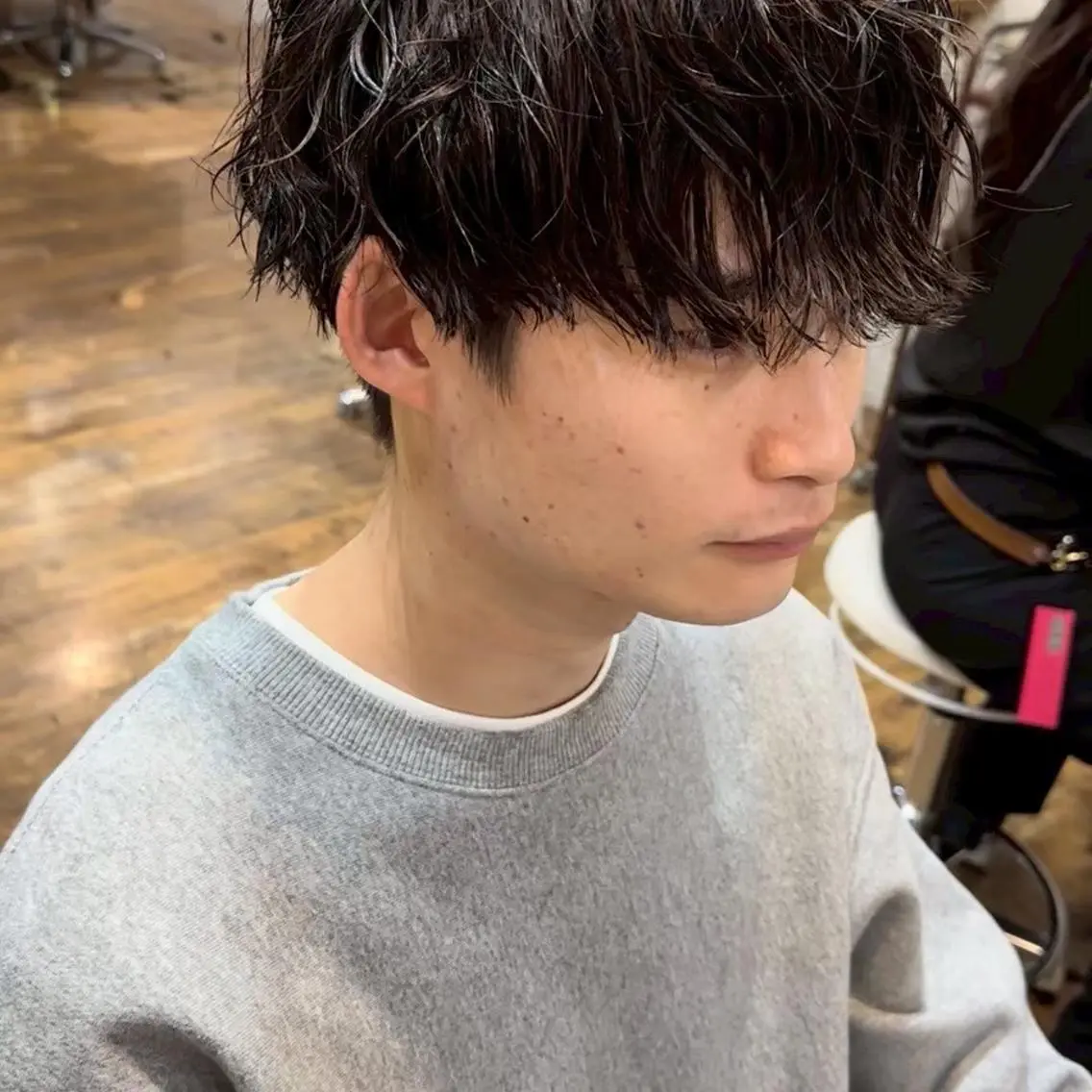パーマ メンズ メンズパーマ メンズツイストパーマ ツイストパーマ 🫧 池袋cielo アヤネ 🩰のヘアスタイル