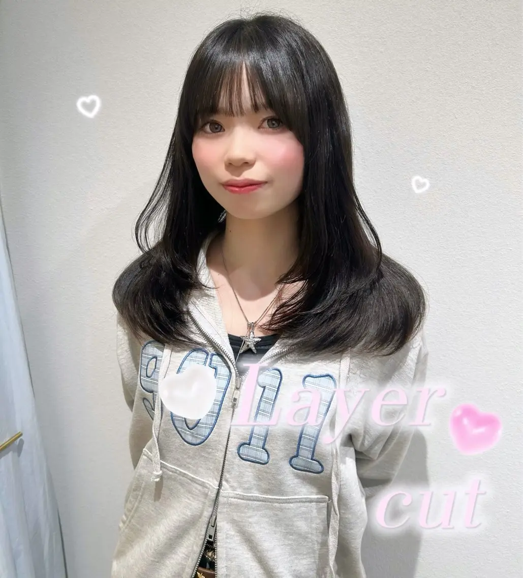 minimo限定🎀【ロング〜ミディアム限定カット+選べるトリートメント】(クイックトリートメント)✨の写真