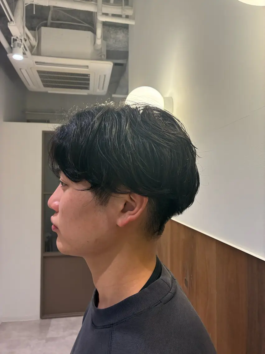 パーマ メンズ マッシュ メンズパーマ 🫧 みゆ🫧のヘアスタイル