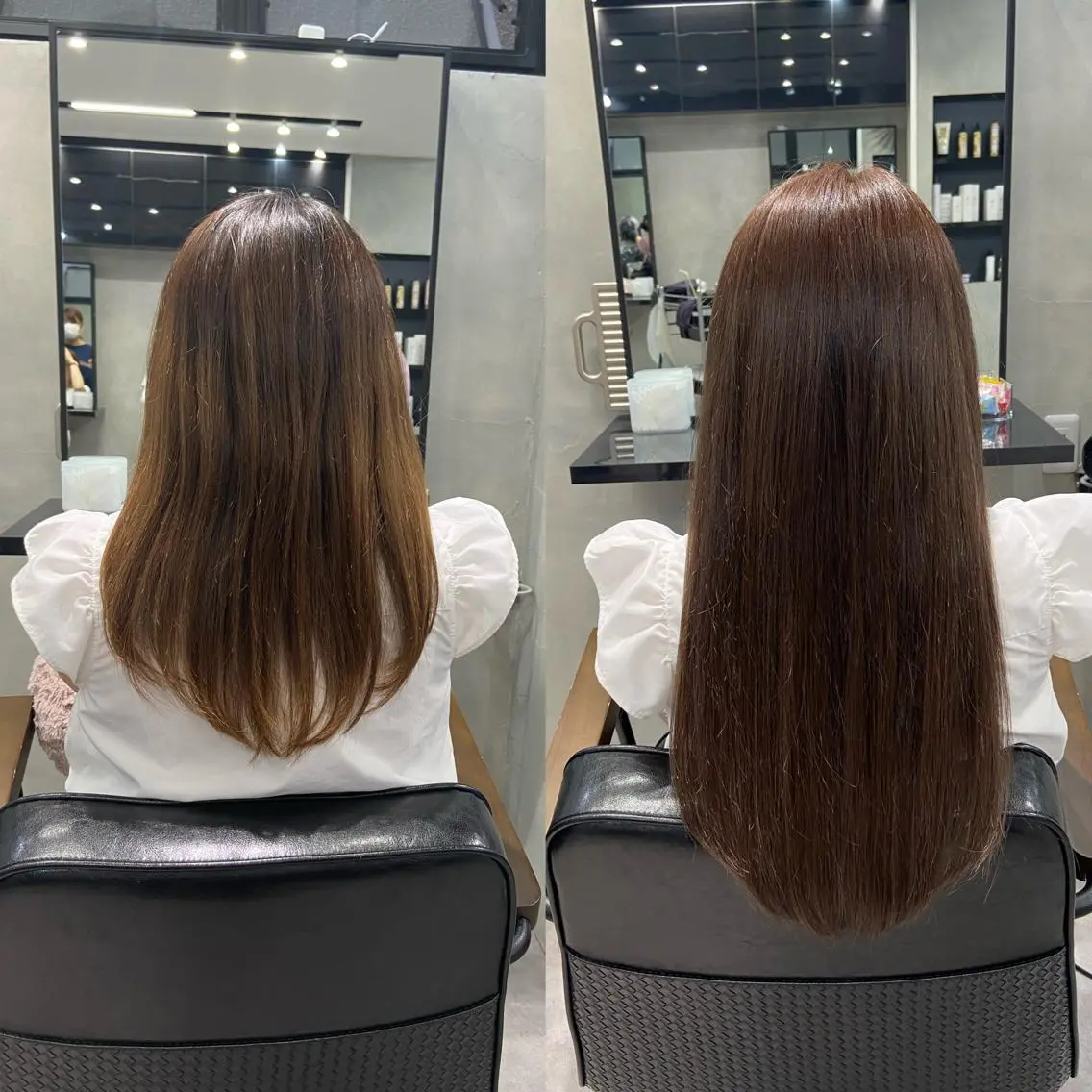 セミロング カラー ヘアアレンジ ar+ ❤︎ maiのヘアスタイル