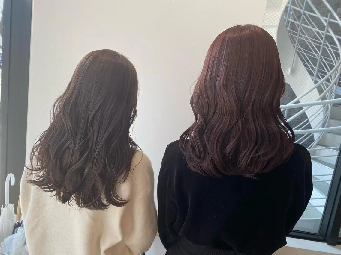 ミディアム カラー 卒業式のヘアスタイル オスズ 🎀´-のヘアスタイル