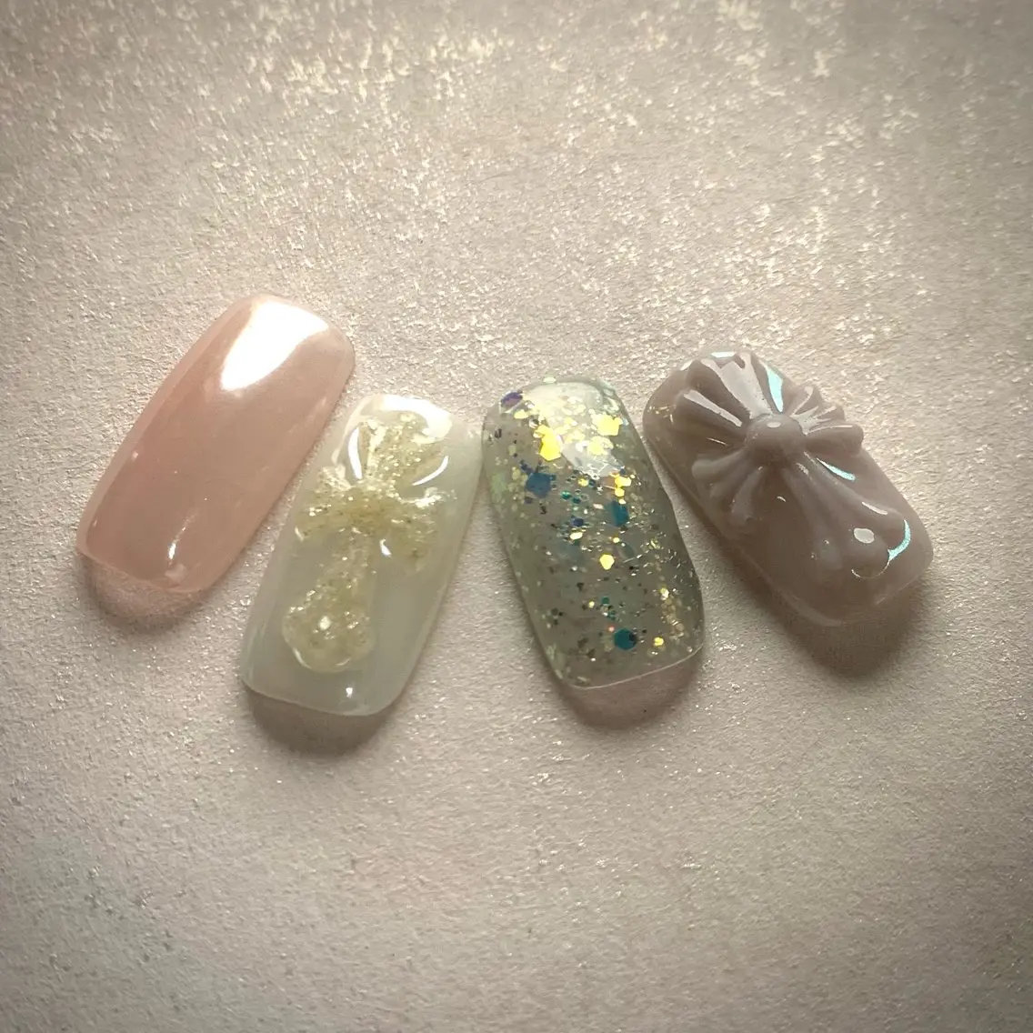 ネイル ハンドネイル moe_ keeth nailのネイルデザイン