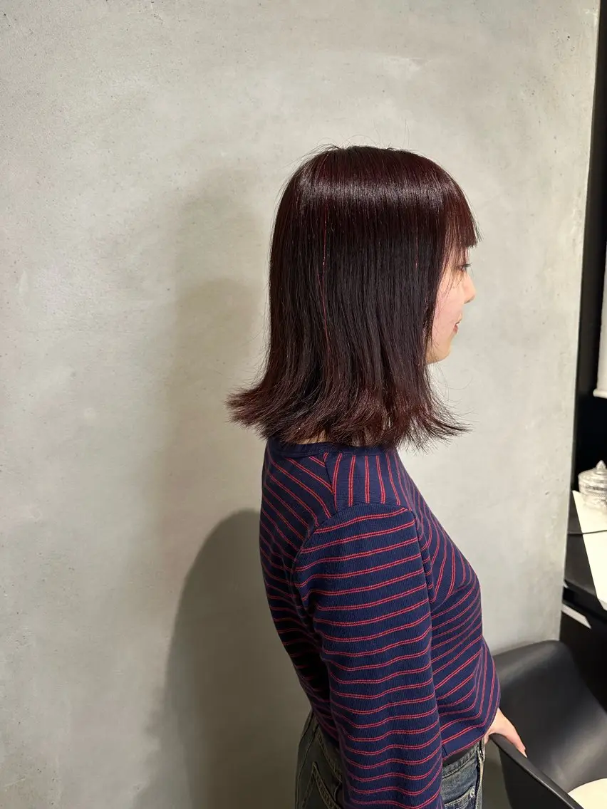 艶暖色/ベージュ SAKI💜のヘアスタイル