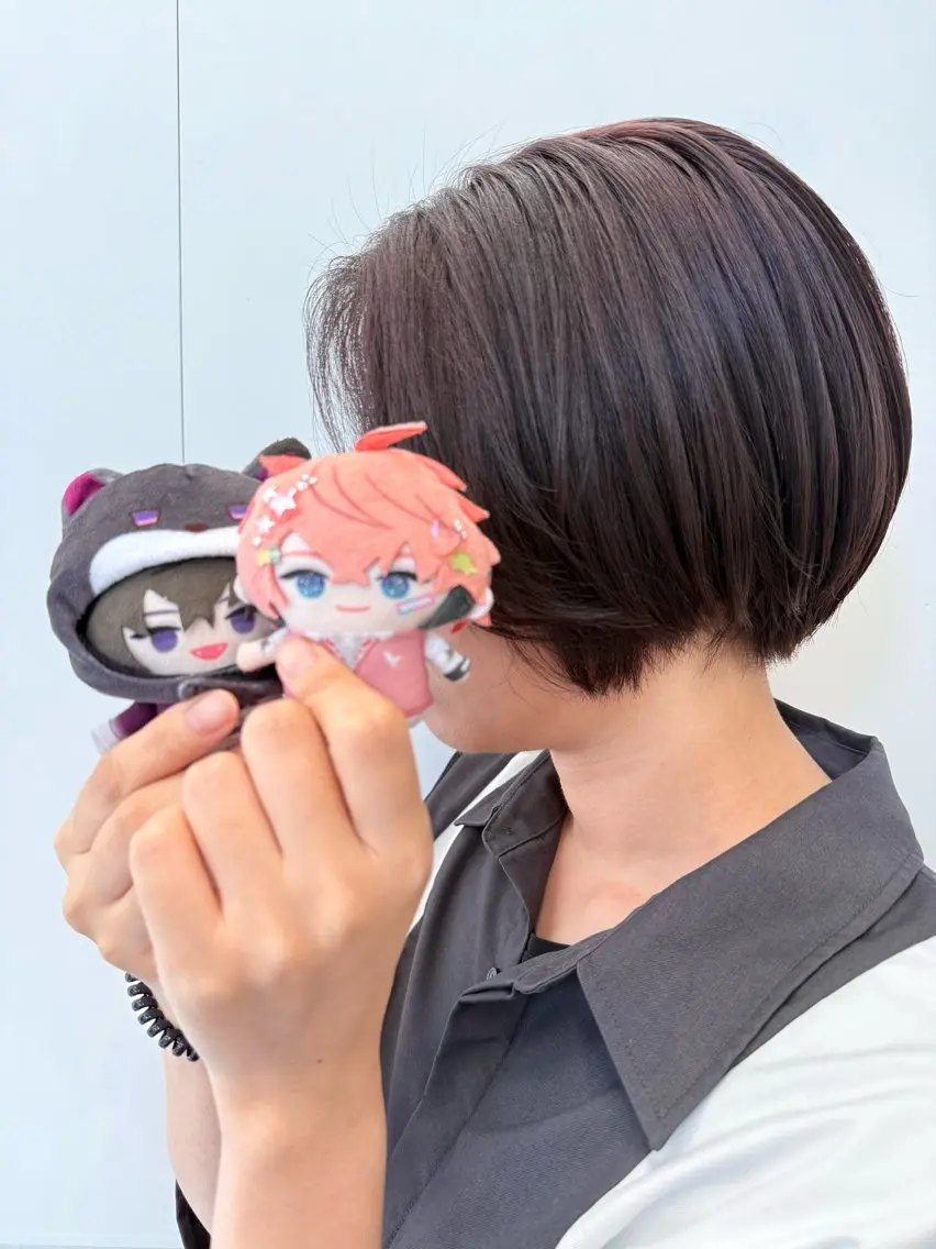 セミロング カラー ブリーチ ブラウンカラー ケアブリーチ ダブルカラー インナーカラー ヘアカラー トリートメント インナーカラー 推し ブリーチ 髪質改善のヘアスタイル