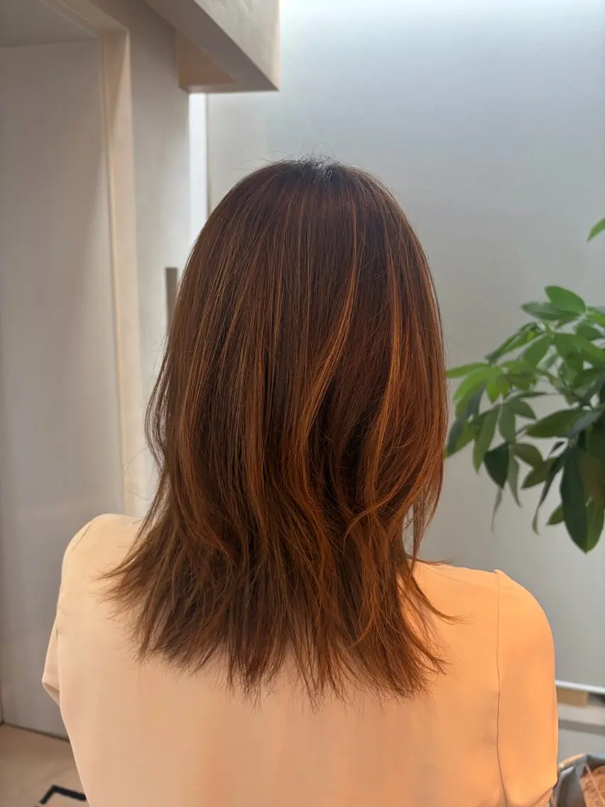 カラー カット ヘアカラー SHIORI ／color，cutのヘアスタイル