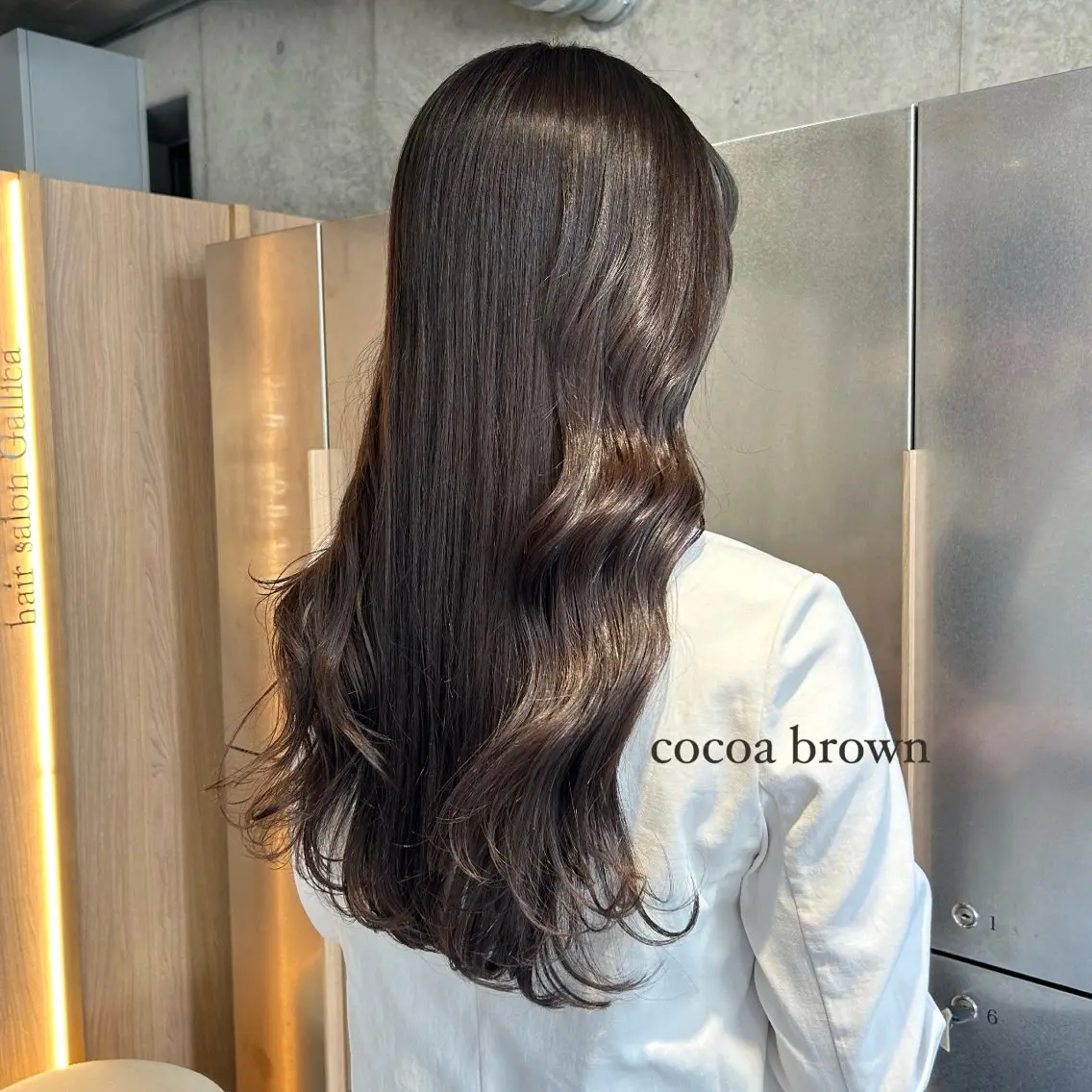 ロング カラー ブリーチ ブラウンカラー 透明感カラー ブリーチなしカラー ヘアカラー トリートメント 艶感/ナチュラル 🌿マアヤのヘアスタイル