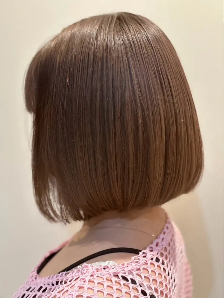 レデイースカットのみ。ボブのみの写真