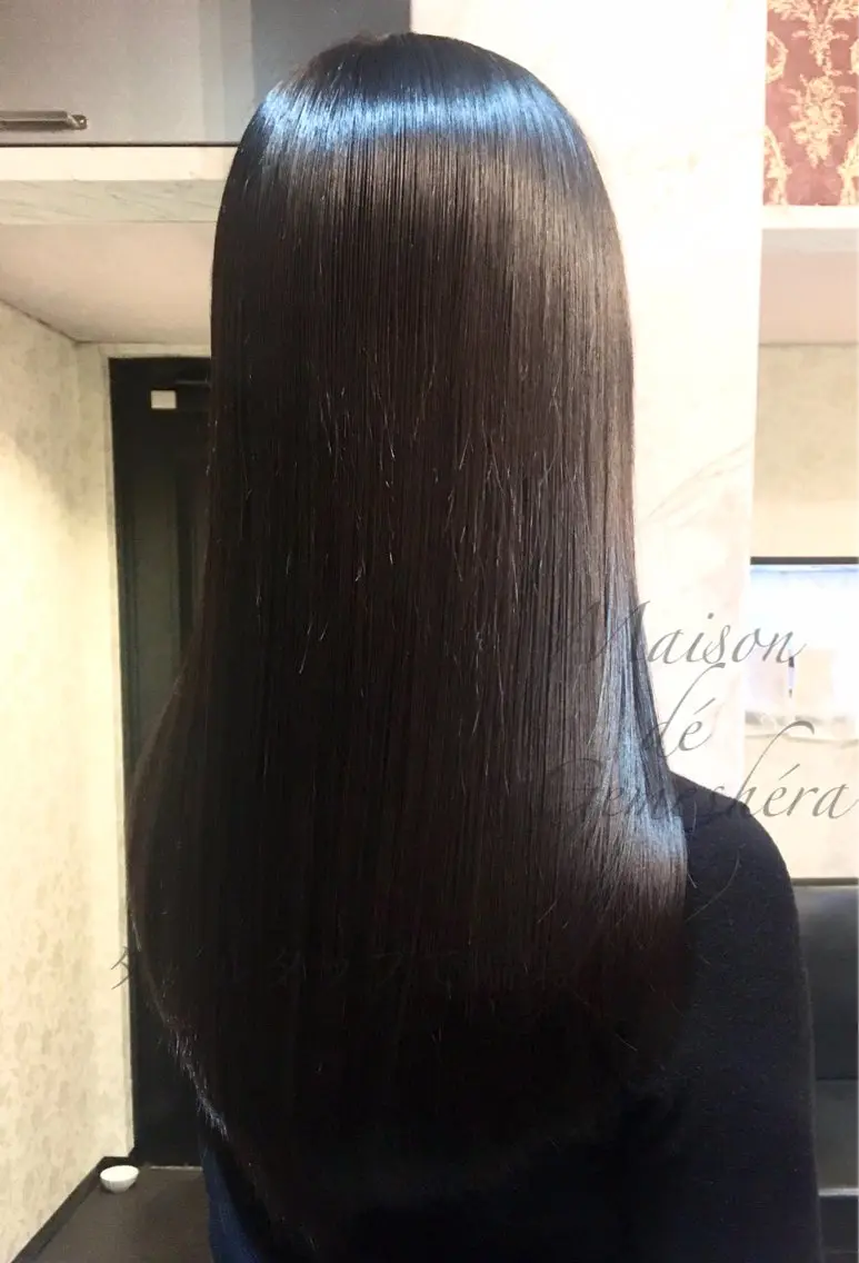 ロング 髪質改善 トリートメント カット トリートメント 🗝髪質改善×カット 🪄Ji_yeongのヘアスタイル