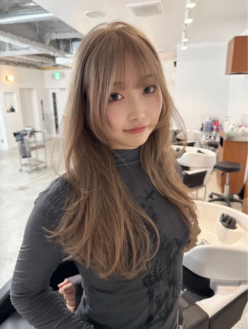 【ミニモ限定‼️】ダブルカラー ブリーチ➕オンカラー➕トリートメントの写真