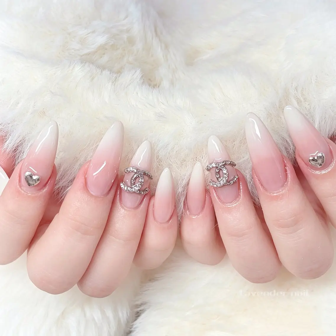 ネイル ハンドネイル Lavender nail·中島公園のネイルデザイン