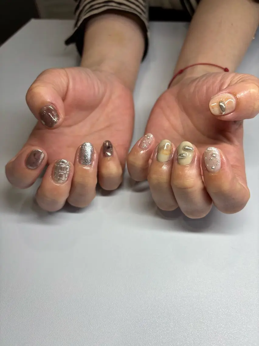 ネイル アートネイル ジェルネイル ニュアンスネイル ハンドネイル cottynail -miki-のその他イメージ