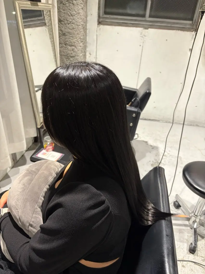 ロング カラー ヘアカラー inc新小岩 Rionのヘアスタイル