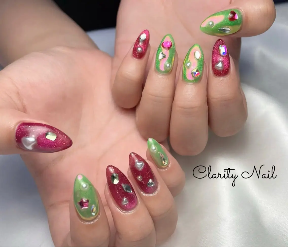 ネイル アートネイル 持ち込み ハンドネイル Clarity Nailのネイルデザイン
