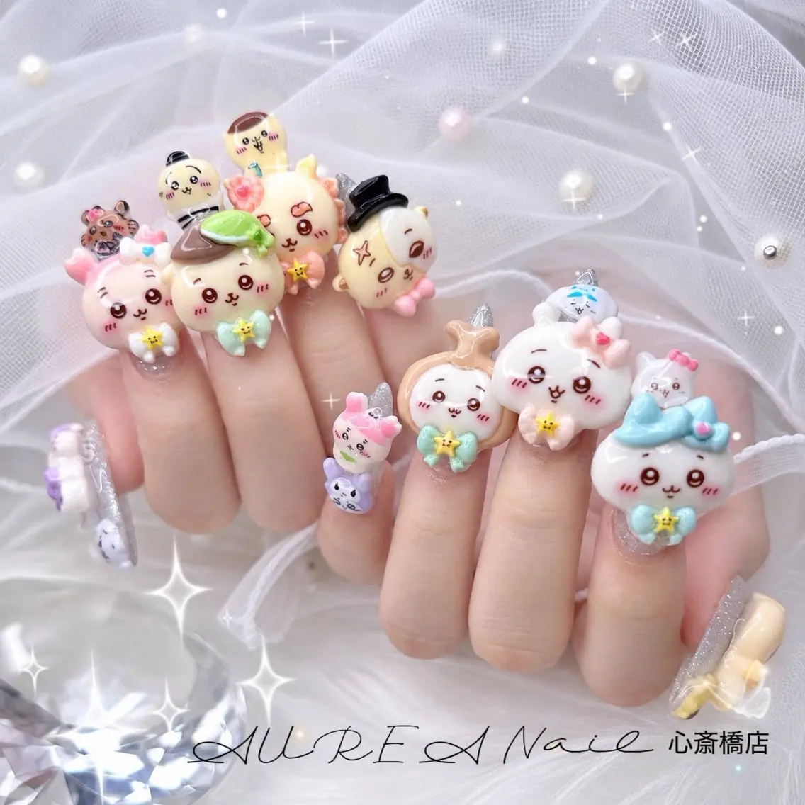 ネイル ハンドネイル ハンドケア AUREA Nail 心斎橋店のネイルデザイン