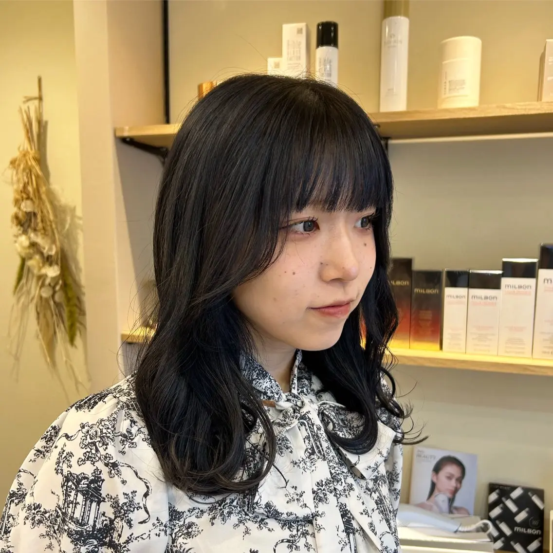 ミディアム ヘアカラー トリートメント ♥yelm ユウナ♥のヘアスタイル
