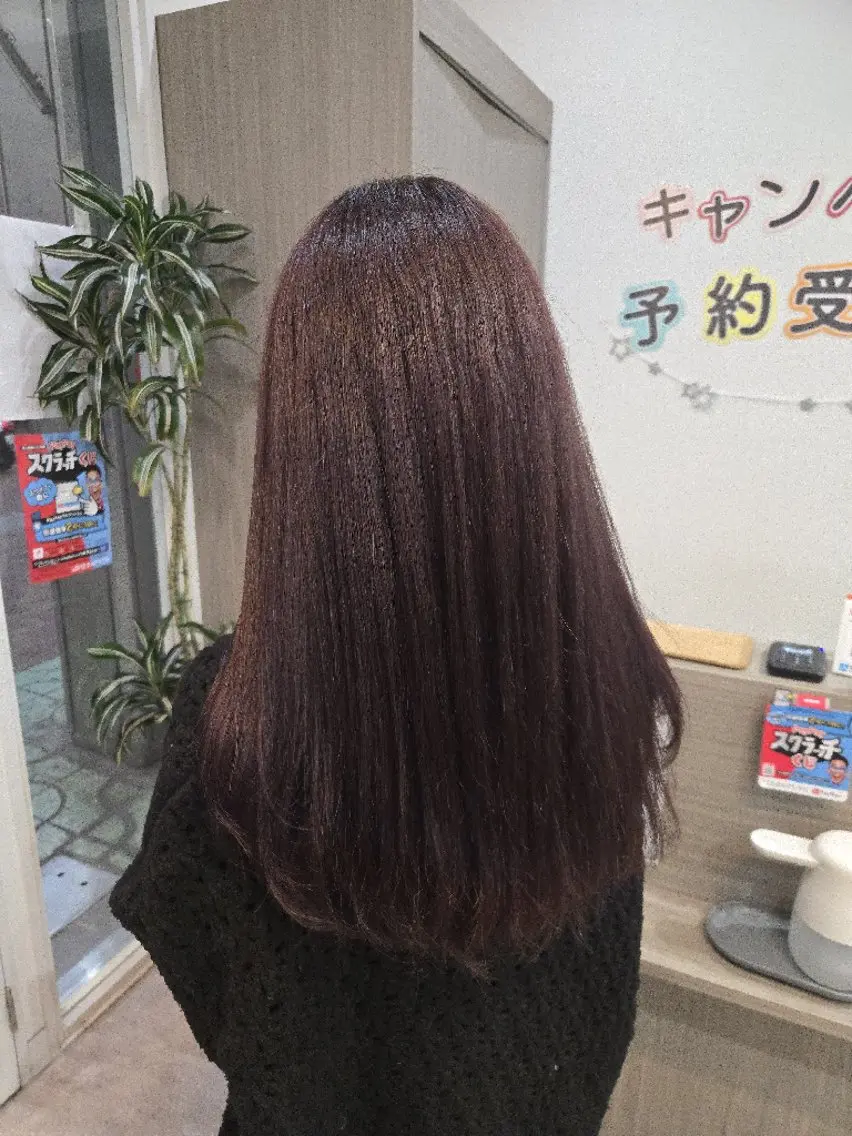 カラー ヘアカラー 暖色🍎透明感カラー 🩵小林かりんのヘアスタイル