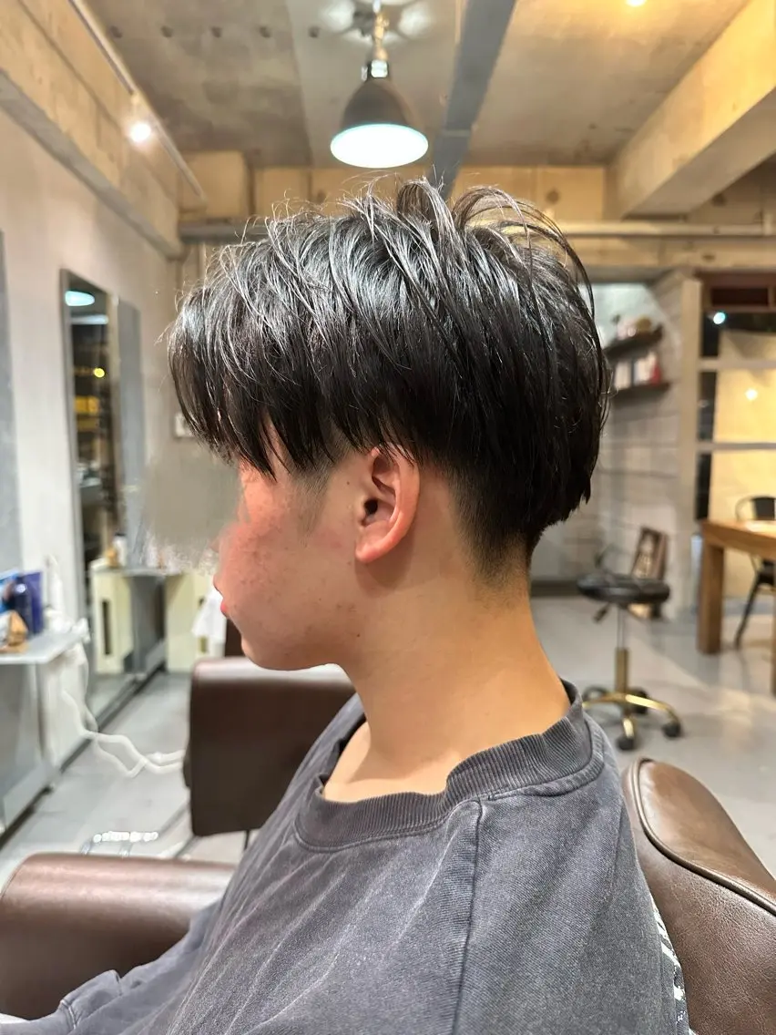 ショート メンズ 三宅 亨表のヘアスタイル