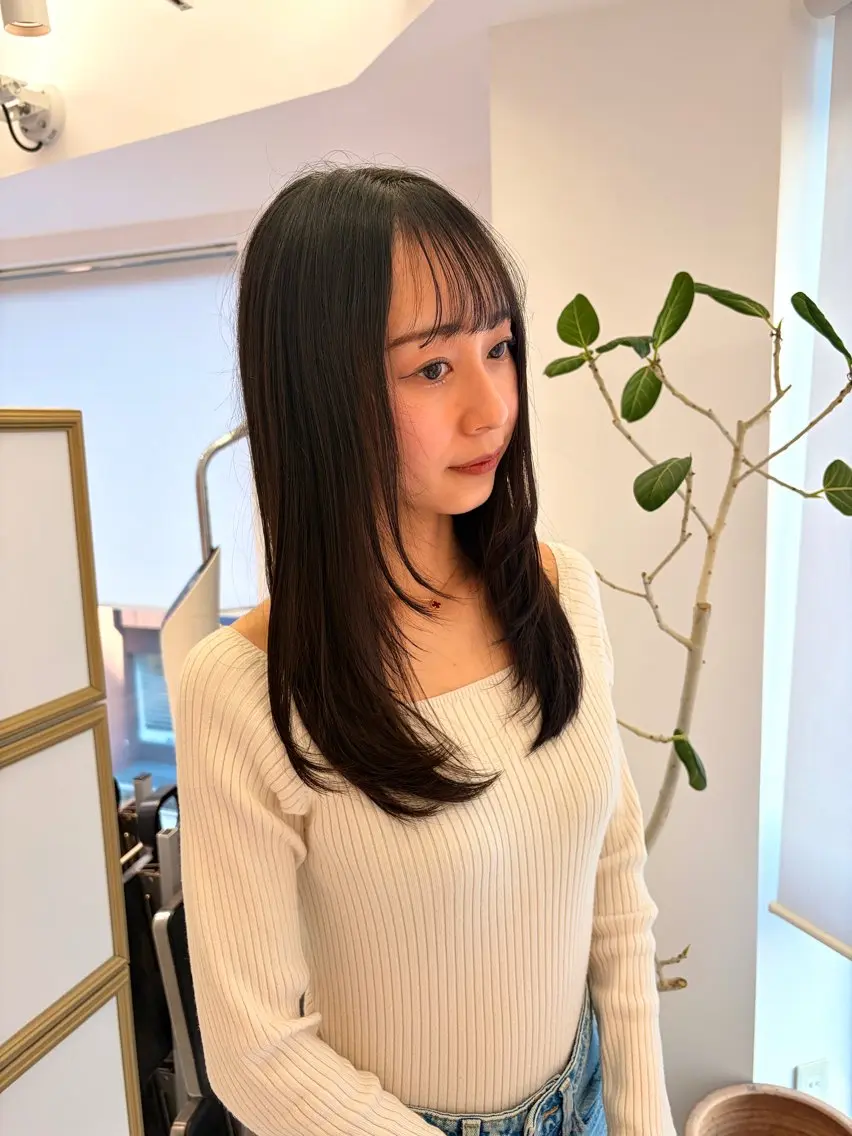 ロング カット 🍓似合わせカット× パーマ/矢木🍓のヘアスタイル