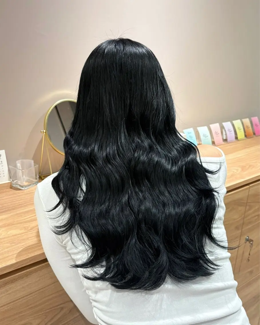 ロング カラー yuka/ ヘアセットのヘアスタイル