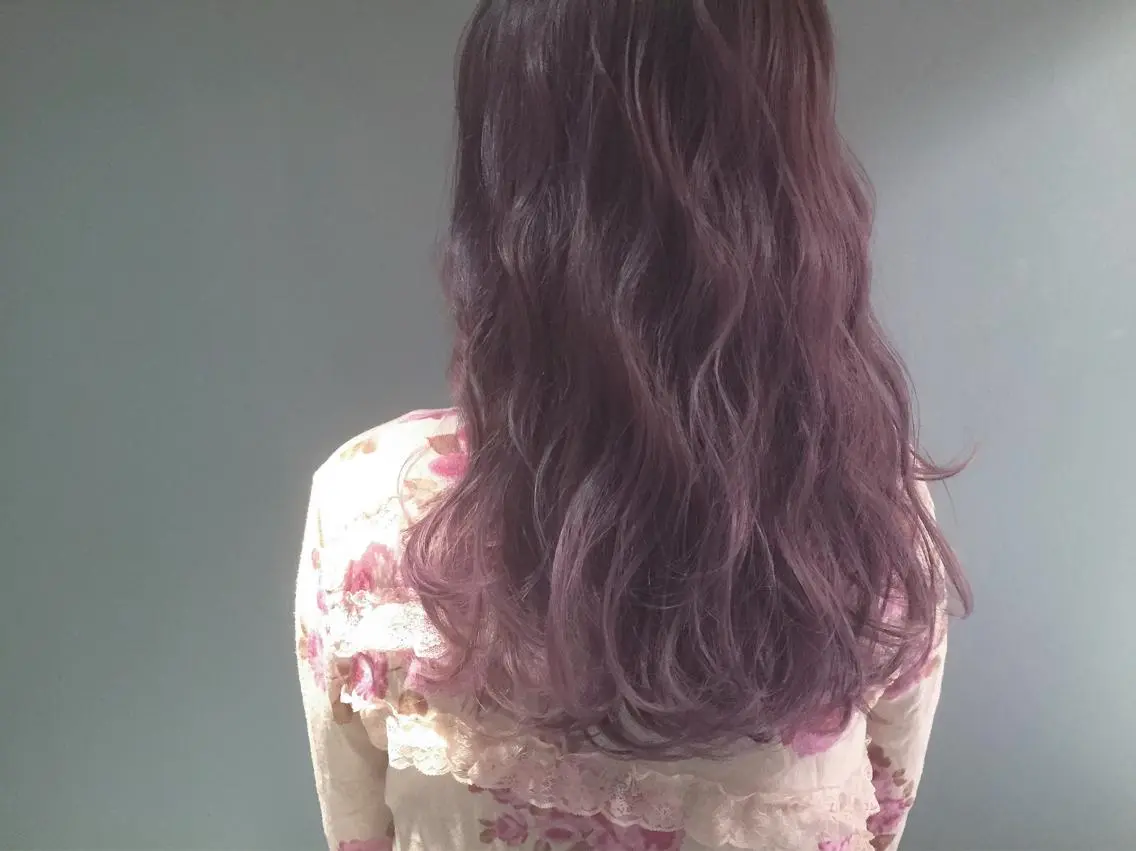 セミロング カラー salonF 🔸hamaのマツエク・マツパデザイン
