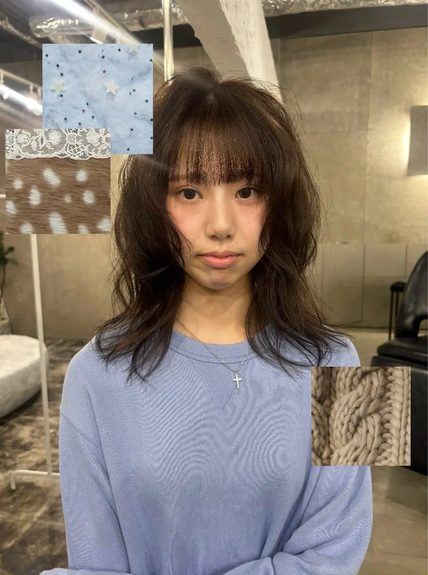 カラー 透明感カラー ヘアカラー 【eim】/れな /ブリーチのヘアスタイル