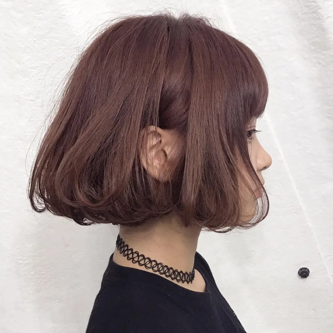 ショート カラー ブリーチ ピンクカラー タンバルモリ K-POP好き美容師 🇰🇷Kai.Yのヘアスタイル
