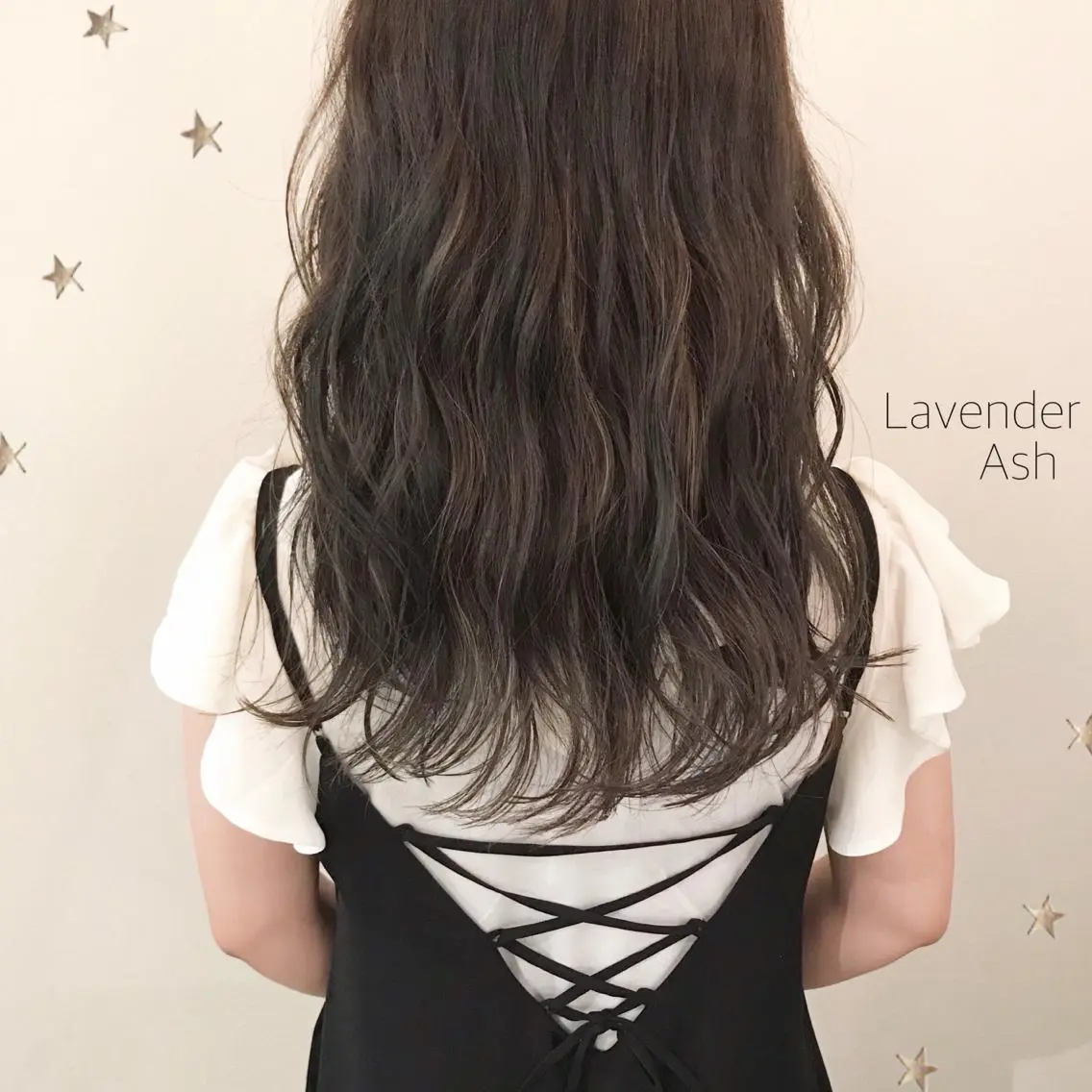 セミロング カラー 市川 千夏のヘアスタイル