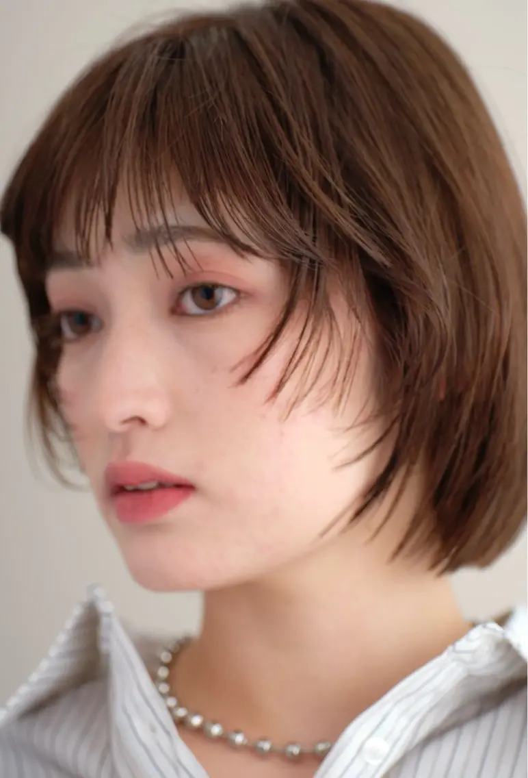 似合わせカット+カラーの写真