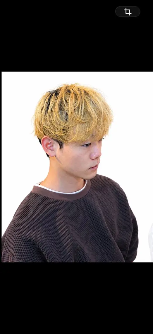 ショート くせ毛 増井翼稀 カットモデル募集中のヘアスタイル