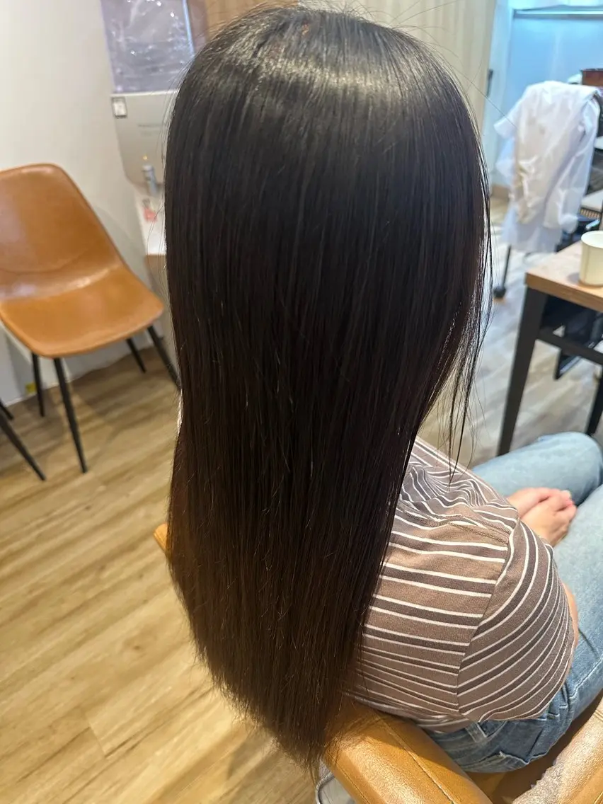 セミロング パーマ 縮毛矯正 ✨✂️Nori ✂️✨のヘアスタイル