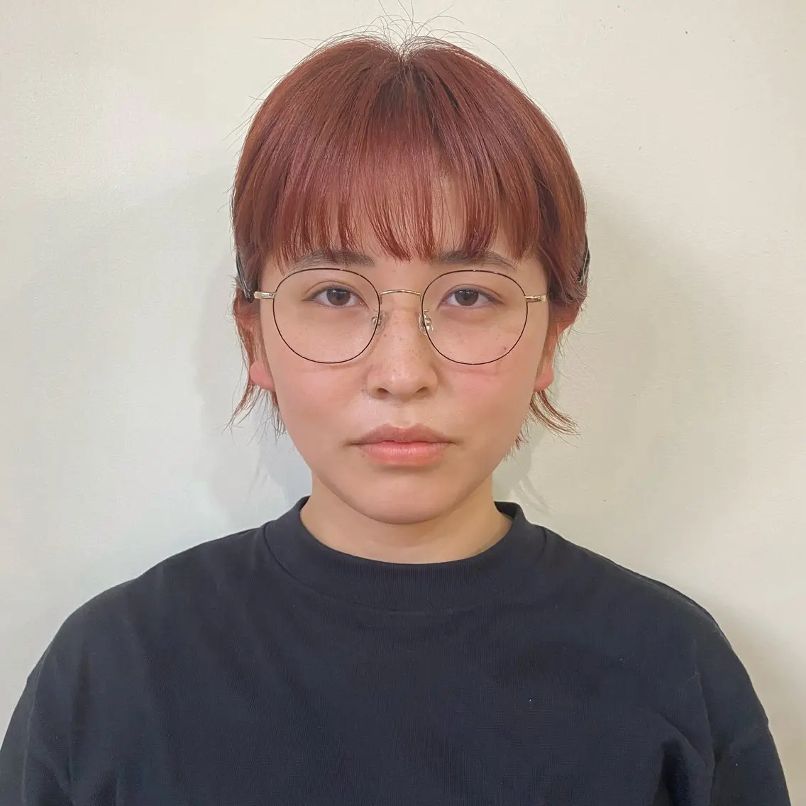 ショート カラー カット ヘアカラー トリートメント しずく/Lilu/ 博多美容室のヘアスタイル