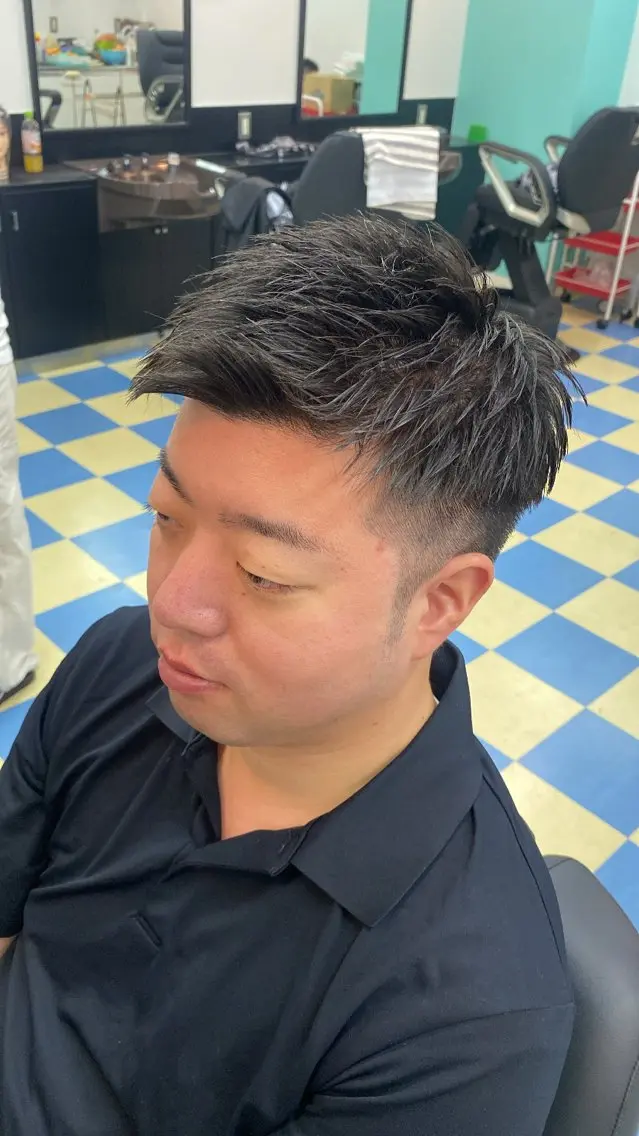 ショート ヘアアレンジ メンズ 【メンズ特化】理容師 モデル募集/アキヒロのヘアスタイル