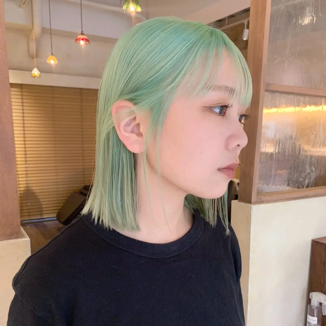 ✨ワンカラー✨カラー+うる艶トリートメント🫧付きの写真