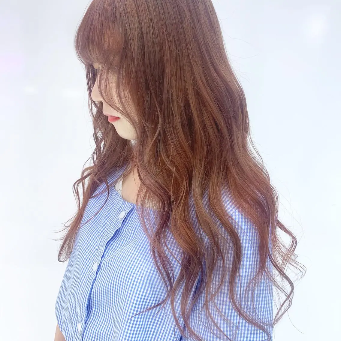 ロング カラー レイヤーカット🪽 カネコミユのヘアスタイル