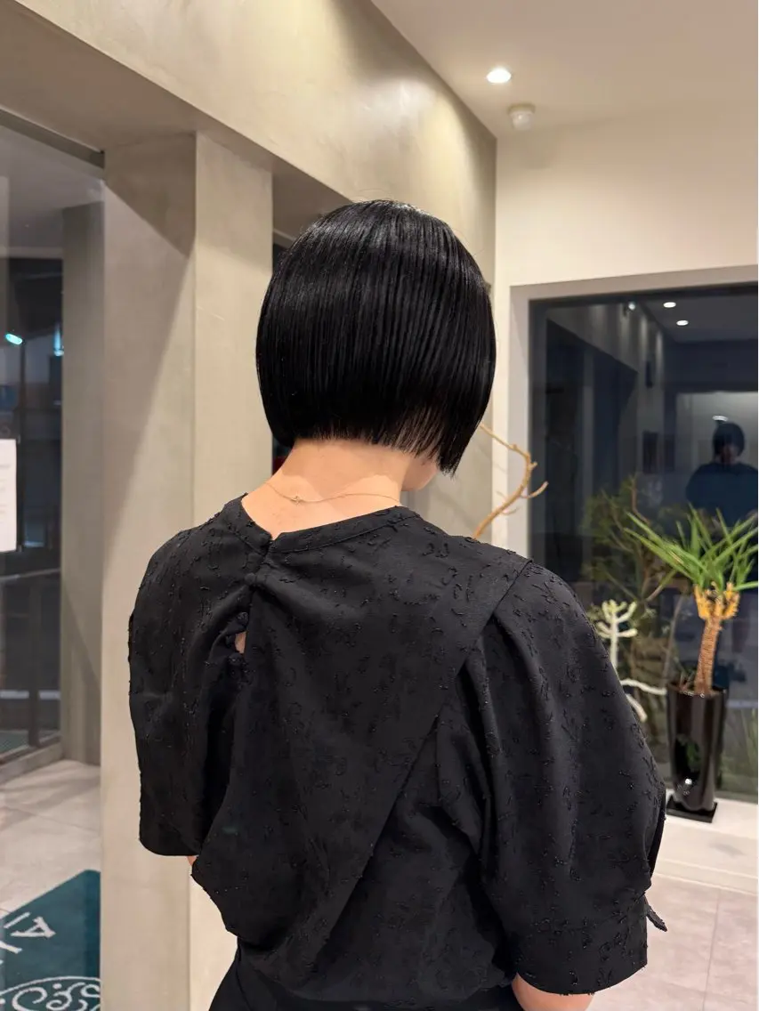 ショート カット トリートメント AILERON 陣岸のヘアスタイル