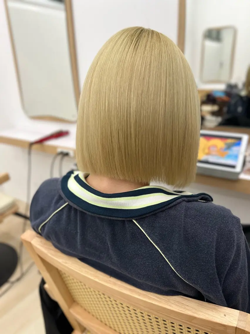 ショート 渋谷 縮毛矯正 髪質改善 今泉ひろきのヘアスタイル